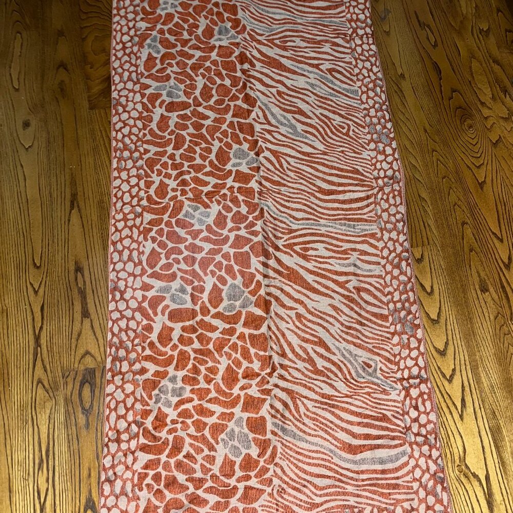 Animal Print Pashmina Scarf - Picture 2 of 5